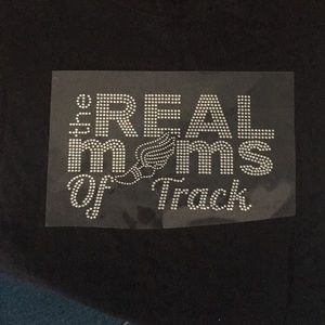 The Real Moms Of Track Rhinestone Design